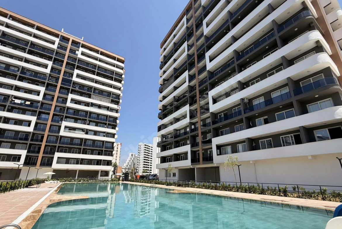 Mersin Erdemli Tömük Mahallesi 1+1 55 m² Klima Kiralık Daire