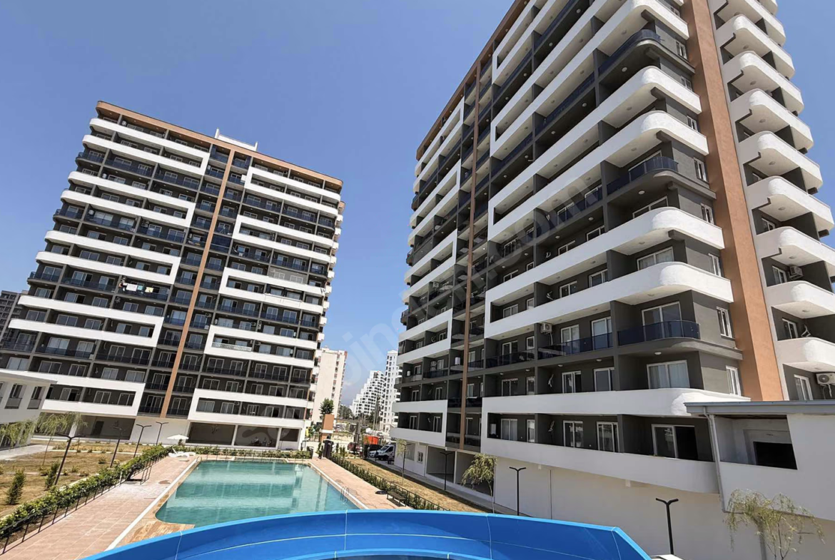 Mersin Erdemli Tömük Mahallesi 1+1 55 m² Klima Satılık Daire