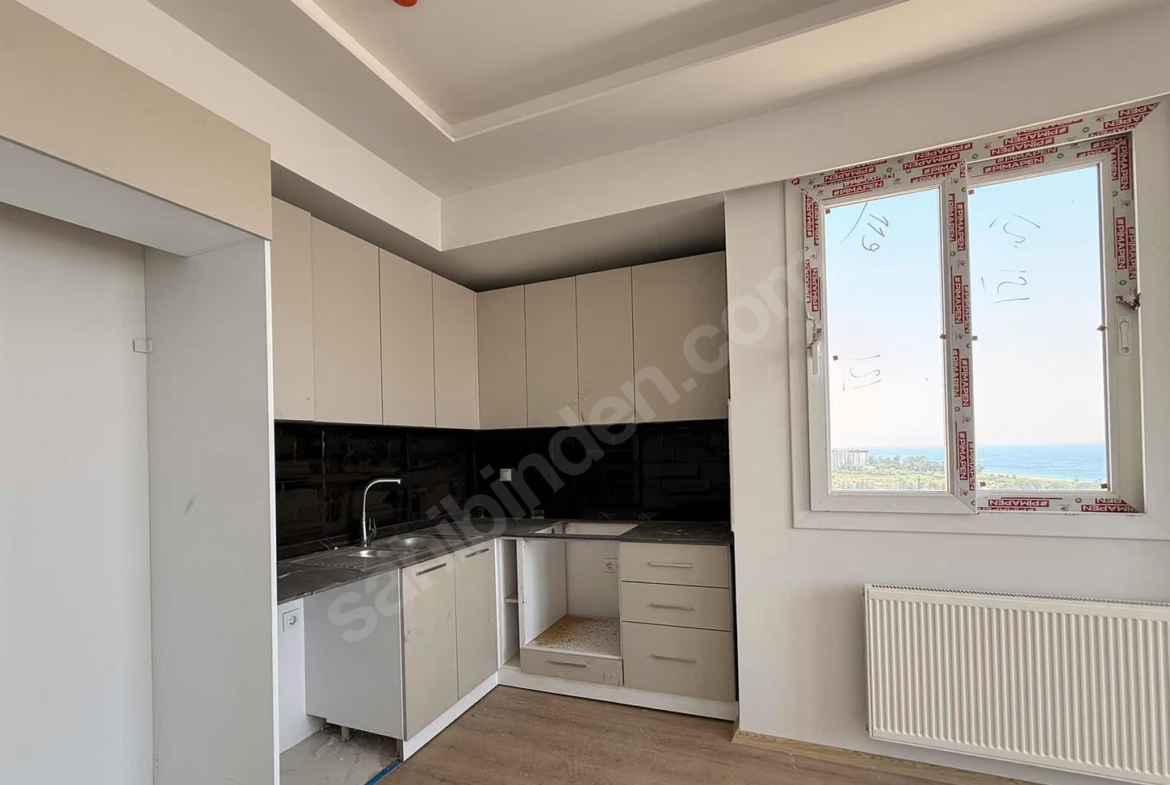 Mersin Erdemli Tömük Mahallesi 1+1 55 m² Klima Satılık Daire
