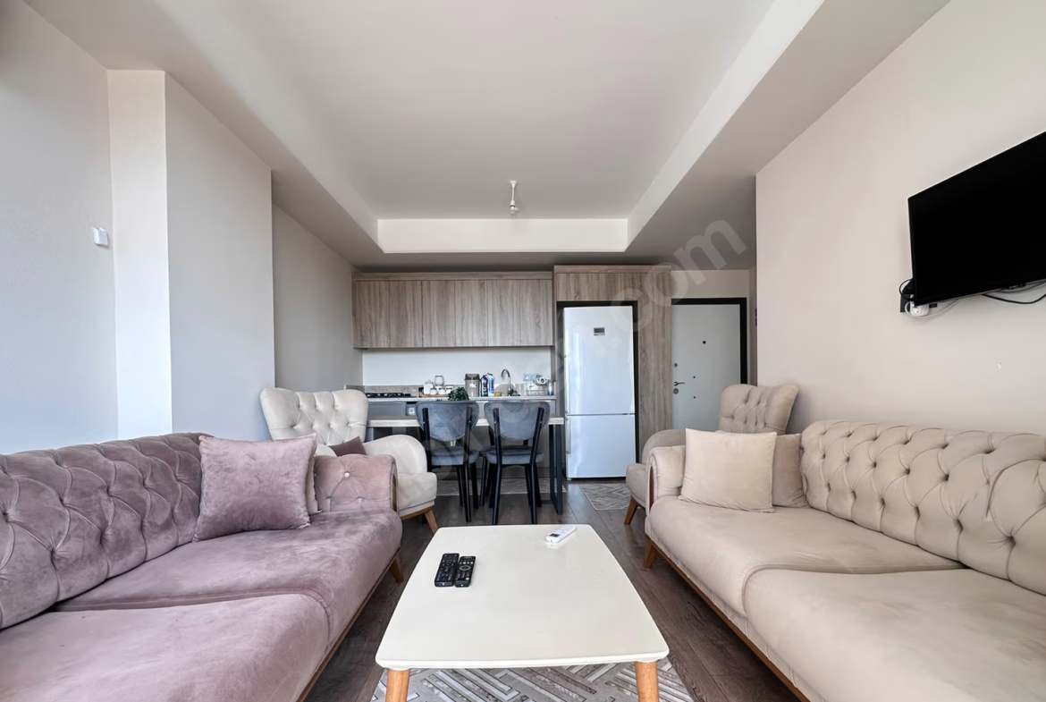 Mersin Erdemli Tömük Mahallesi 1+1 65 m² Klima Satılık Daire