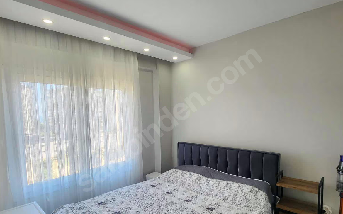 Mersin Mezitli 75. Yıl Mahallesi 1+1 55 m² Doğalgaz Kombili Satılık Daire