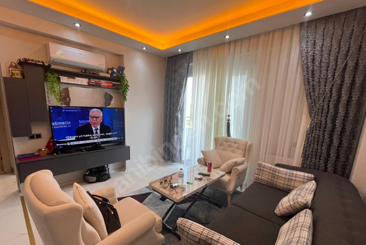 Mersin Mezitli 75. Yıl Mahallesi 1+1 60 m² Klima Satılık Daire