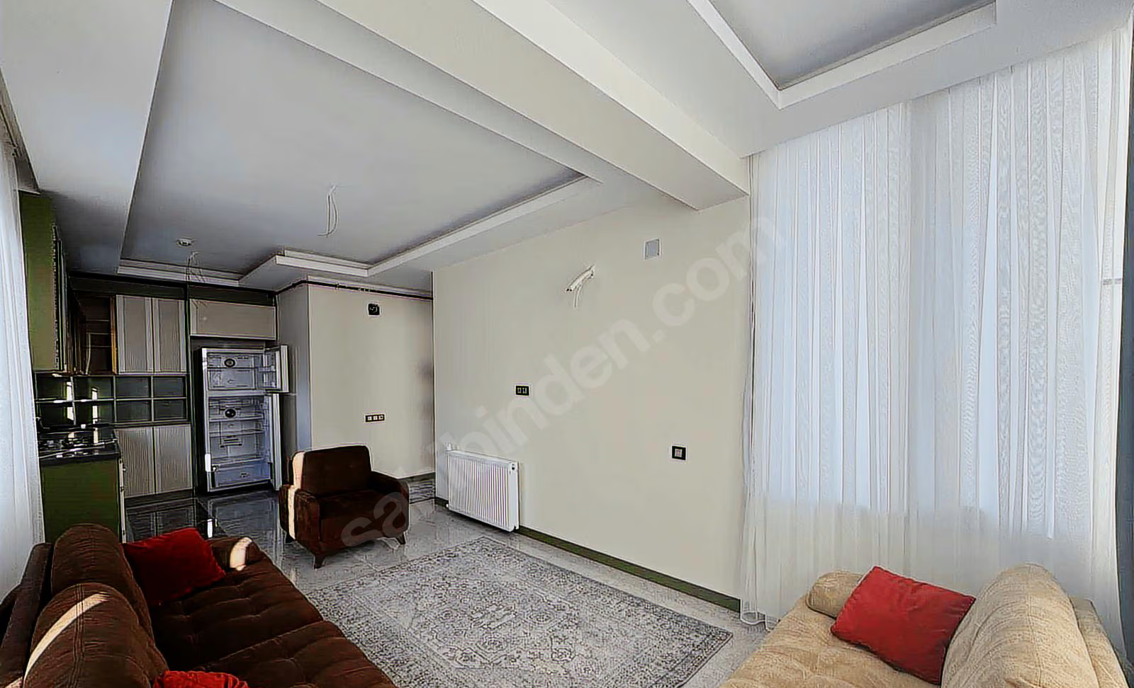 Mersin Mezitli 75. Yıl Mahallesi 1+1 70 m² Klima Kiralık Daire