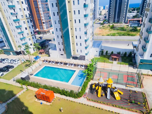 Mersin Mezitli Akdeniz Mahallesi 1+1 55 m² Doğalgaz Kombili Satılık Daire