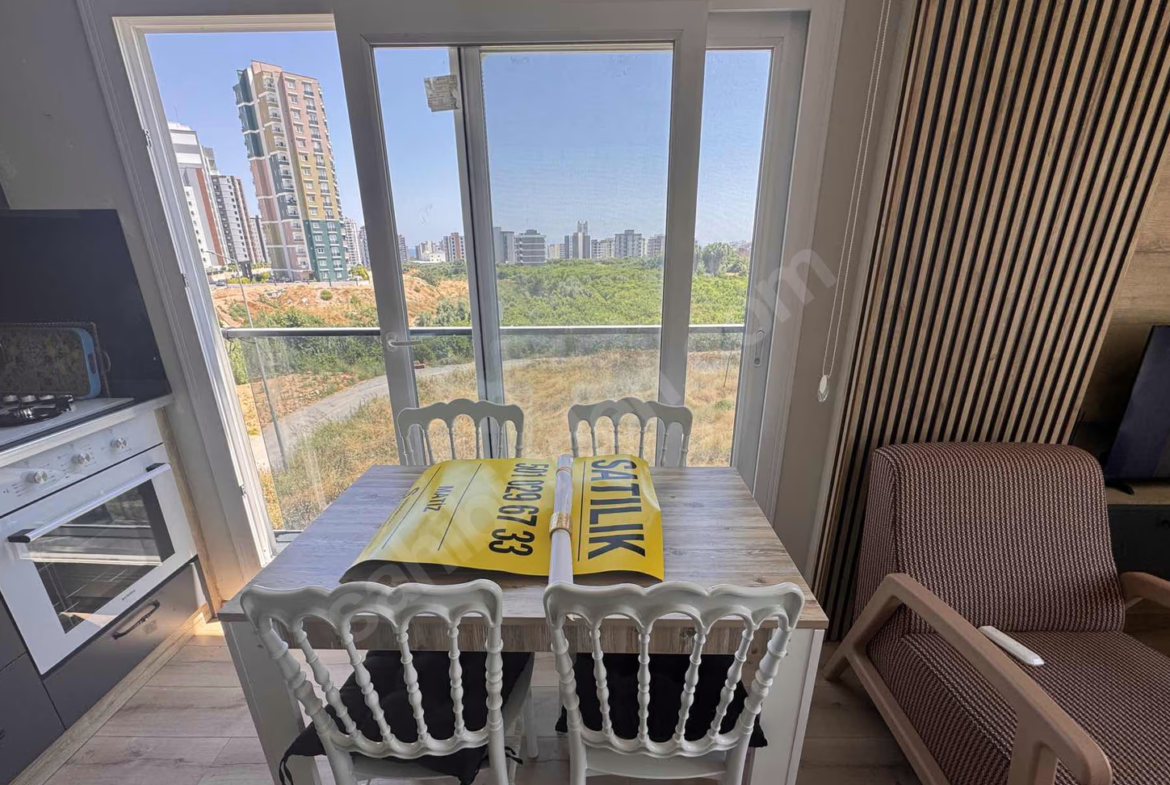 Mersin Mezitli Akdeniz Mahallesi 1+1 55 m² Klima Kiralık Daire
