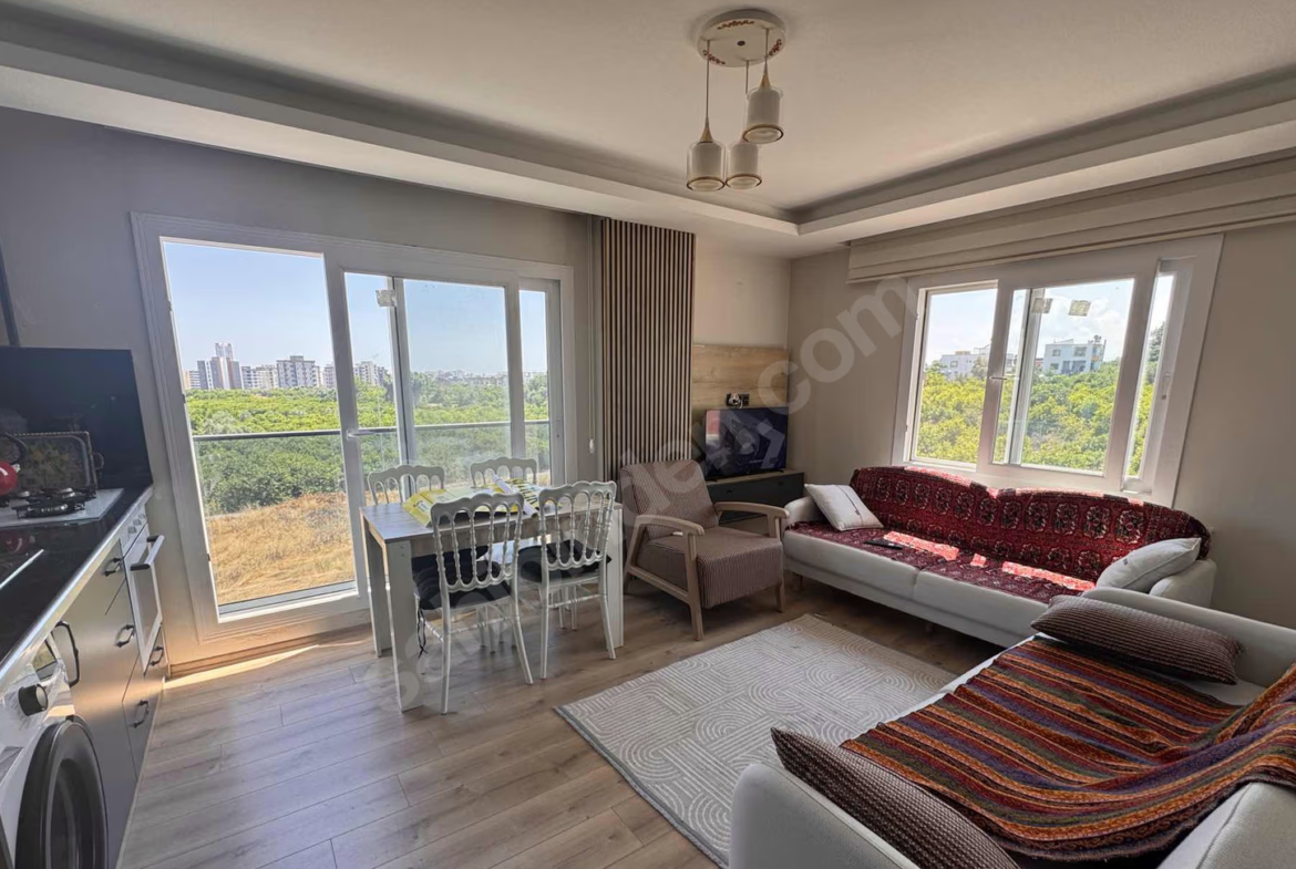 Mersin Mezitli Akdeniz Mahallesi 1+1 55 m² Klima Kiralık Daire