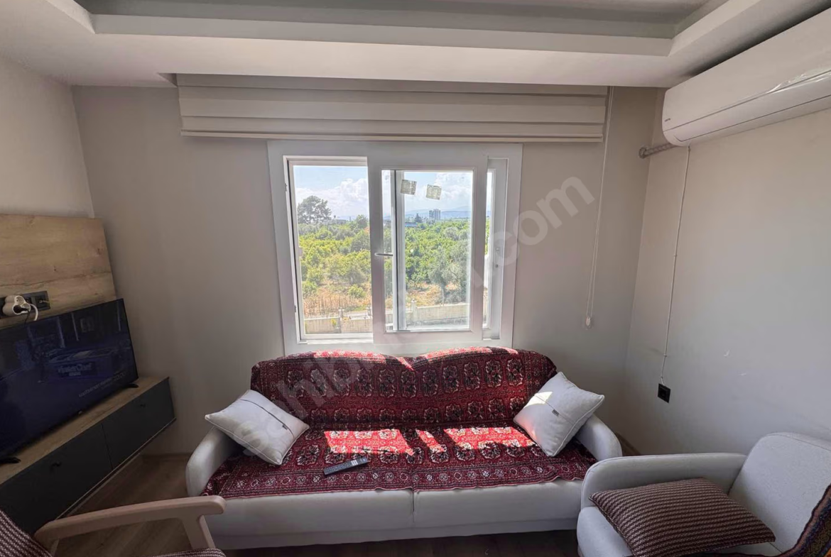 Mersin Mezitli Akdeniz Mahallesi 1+1 55 m² Klima Kiralık Daire