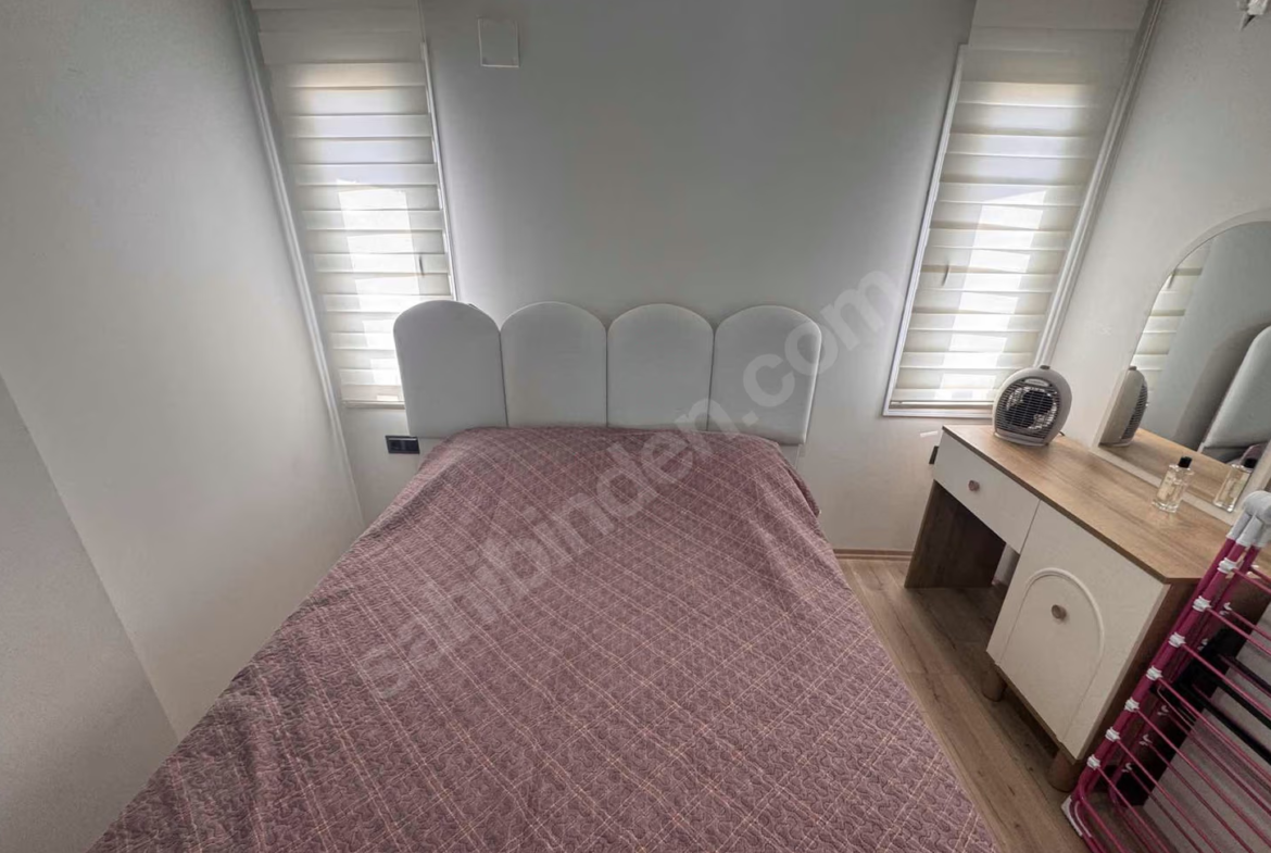 Mersin Mezitli Akdeniz Mahallesi 1+1 55 m² Klima Kiralık Daire