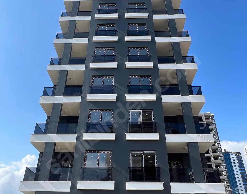Mersin Mezitli Akdeniz Mahallesi 1+1 60 m² Klima Satılık Daire