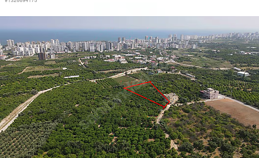 Mersin Mezitli Davultepe Mahallesi Satılık Arsa