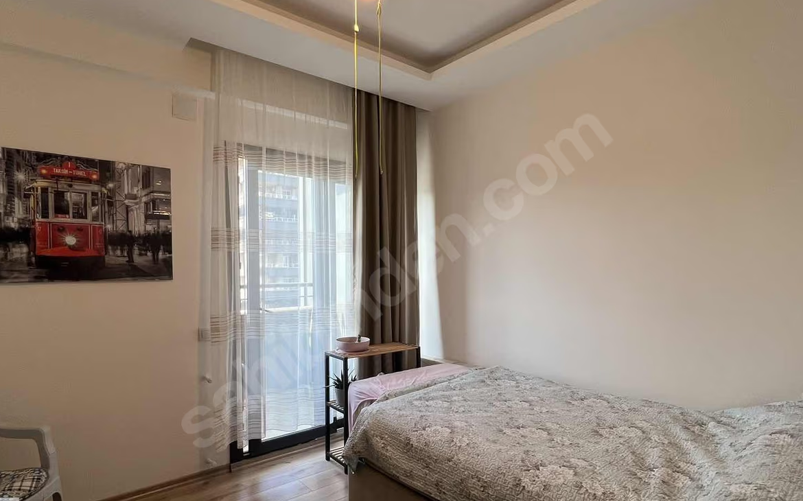 Mersin Mezitli Deniz Mahallesi 1+1 55 m² Klima Kiralık Daire
