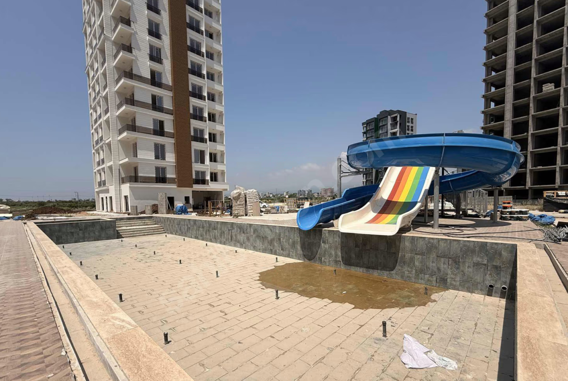 Mersin Mezitli Deniz Mahallesi 1+1 60 m² Klima Satılık Daire