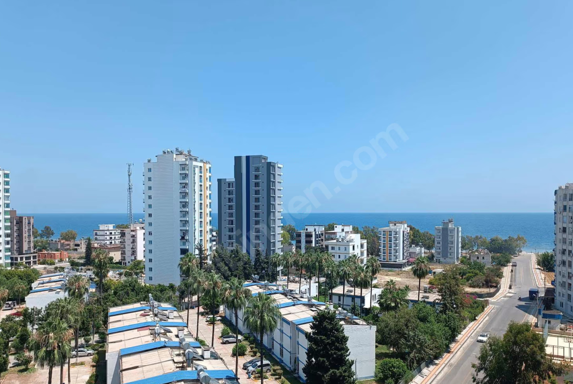 Mersin Mezitli Deniz Mahallesi 1+1 65 m² Doğalgaz Kombili Satılık Daire