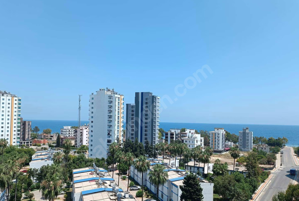 Mersin Mezitli Deniz Mahallesi 1+1 65 m² Doğalgaz Kombili Satılık Daire