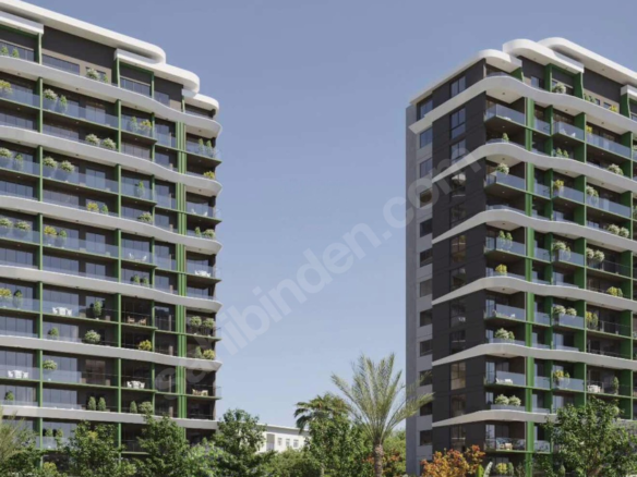 Mersin Mezitli Deniz Mahallesi 1+1 70 m² Doğalgaz Kombili Satılık Daire