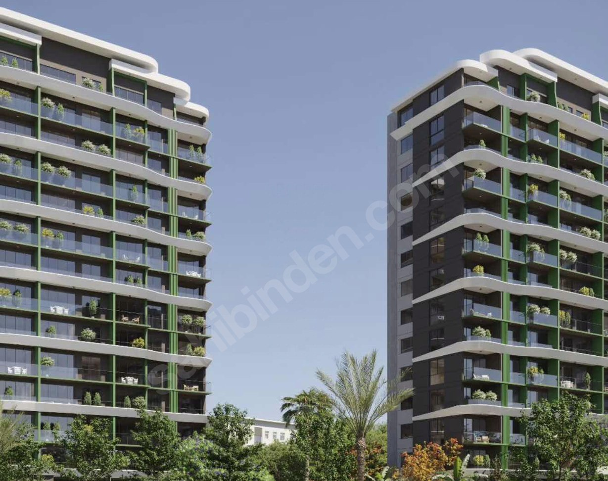 Mersin Mezitli Deniz Mahallesi 1+1 70 m² Doğalgaz Kombili Satılık Daire