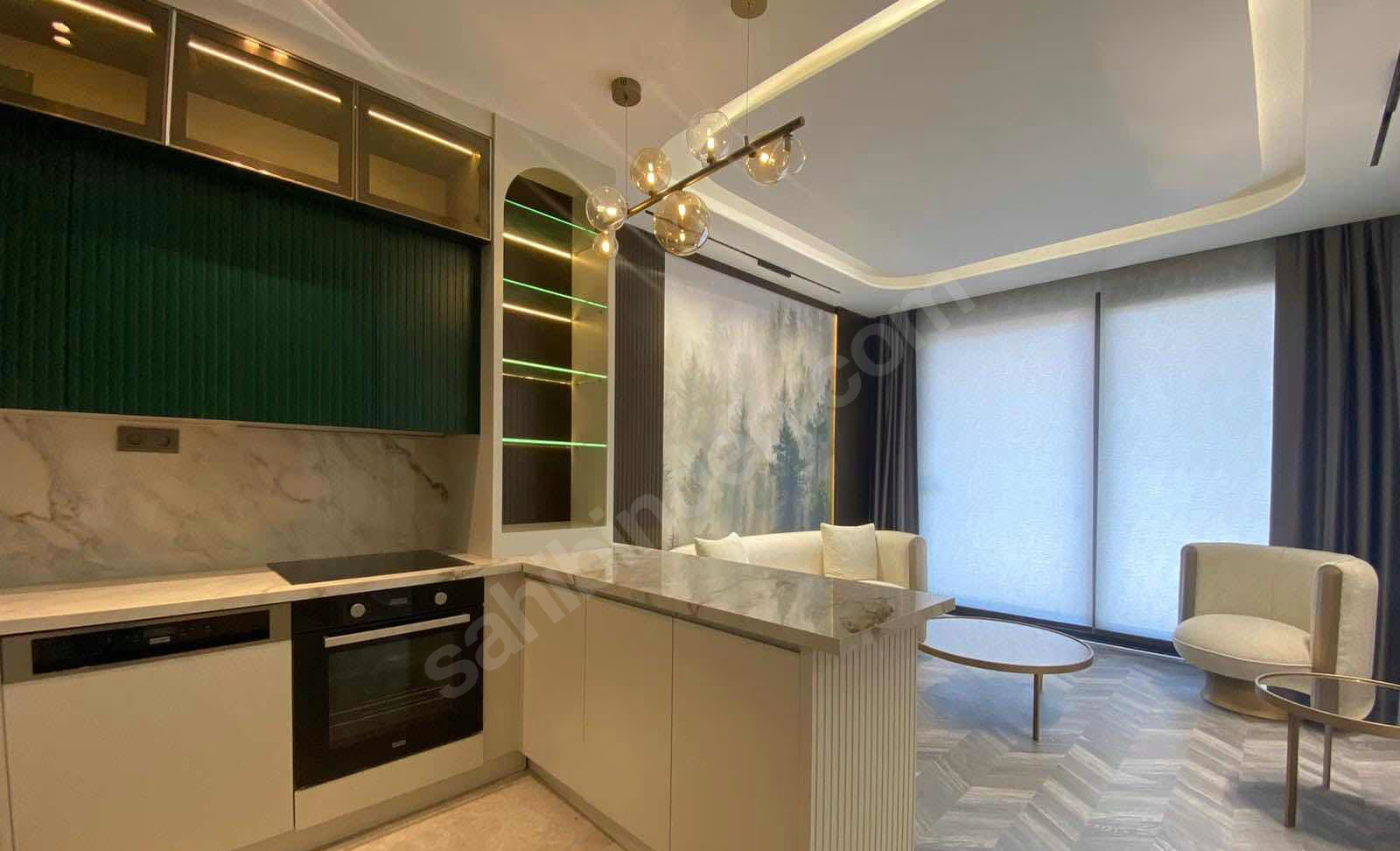 Mersin Mezitli Deniz Mahallesi 1+1 70 m² Doğalgaz Kombili Satılık Daire