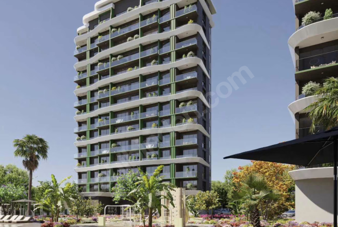 Mersin Mezitli Deniz Mahallesi 1+1 70 m² Doğalgaz Kombili Satılık Daire