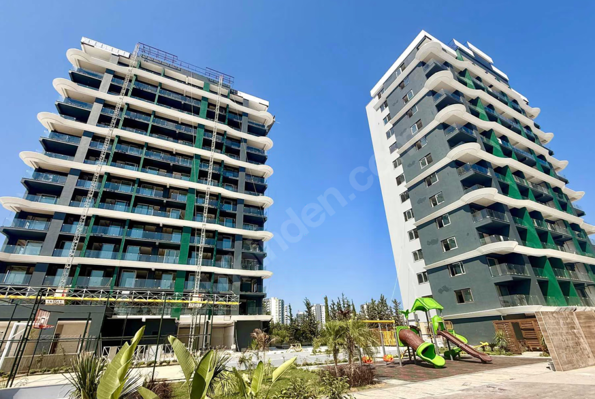 Mersin Mezitli Deniz Mahallesi 1+1 70 m² Doğalgaz Kombili Satılık Daire