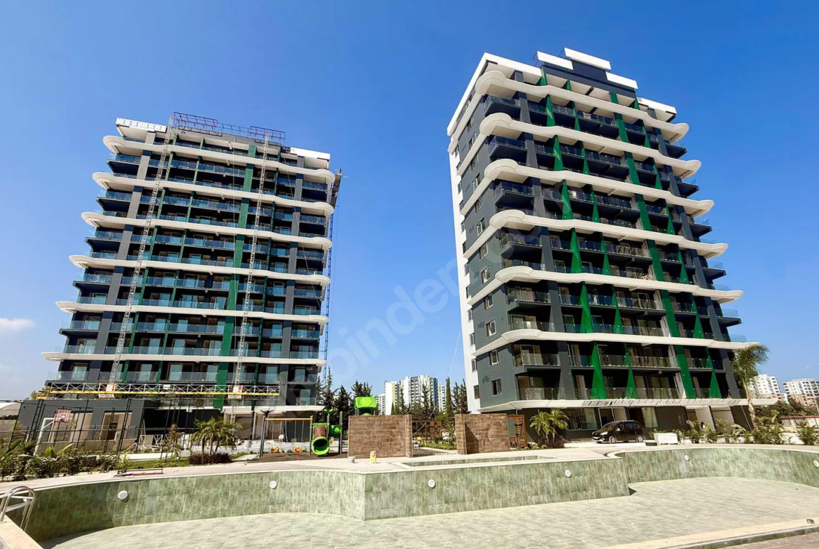 Mersin Mezitli Deniz Mahallesi 1+1 70 m² Doğalgaz Kombili Satılık Daire