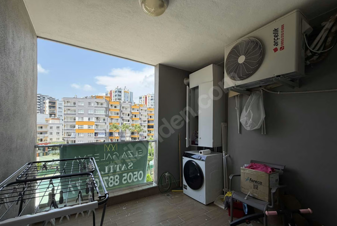 Mersin Mezitli Deniz Mahallesi 2+1 110 m² Doğalgaz Kombili Satılık Daire