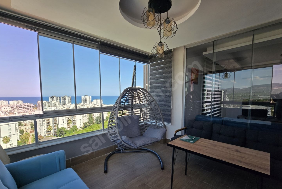 Mersin Mezitli Deniz Mahallesi 3+1 135 m² Doğalgaz Kombili Satılık Daire
