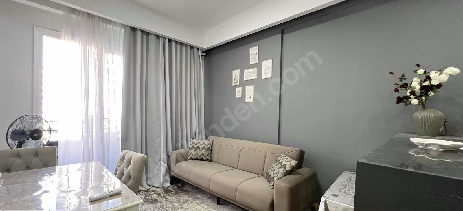 Mersin Mezitli Hürriyet Mahallesi 1+1 65 m² Doğalgaz Kombili Satılık Daire