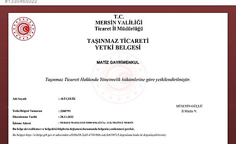 Mersin Yenişehir Bahçelievler Mahallesi 2+1 95 m² Doğalgaz Kombili Satılık Daire