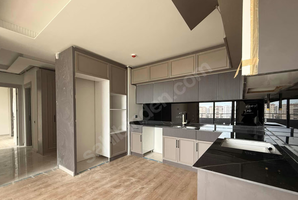 Mersin Yenişehir Çiftlikköy Mahallesi 2+1 90 m² Yerden Isıtma Satılık Daire