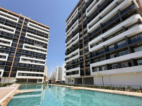 Mersin Erdemli Tömük Mahallesi 1+1 55 m² Klima Kiralık Daire