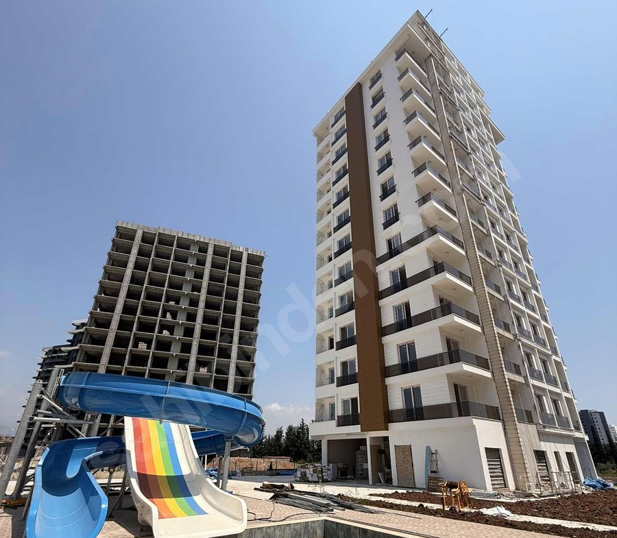 Mersin Mezitli Deniz Mahallesi 1+1 60 m² Klima Satılık Daire
